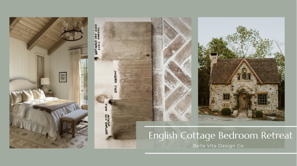Inspirational photos for English Cottage master bedroom retreat
